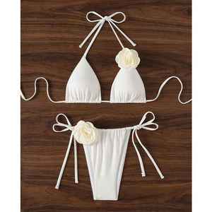 Bikinis de Playa para Mujer al por Mayor 2026, de Alta Calidad, Diseño Moderno, Conjuntos de Trajes de Baño de 2 Piezas, Talla Estándar - Product Image 3