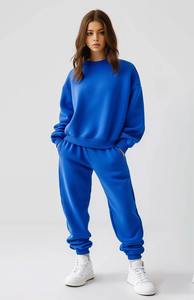 Conjunto deportivo informal de 2 piezas para mujer, sudadera y pantalón con cintura elástica, chándal cortavientos de alta calidad para mujer - Product Image 6