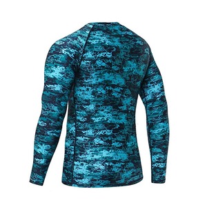 2026 Customized New Arrival <b>Compression</b> Fitness <b>Shirt</b> Rash Guard UPF50+ Eco-Friendly Spandex/Polyester Oem Wholesale High - Product Image 6