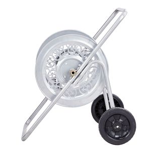 Carrello Avvolgitubo da Giardino in Ferro da 3/4 Pollici, 175ft-30m, Portatile e Regolabile con Funzione Soft per Irrigazione e Giardinaggio - Product Image 3