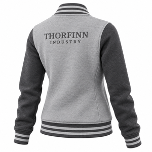 <b>Women</b> Varsity <b>Quilted</b> <b>Jacket</b> <b>Lightweight</b> Comfortable Embroidery OEM/ODM Custom Made Unique Design Contrast Color Long Sleeves - Product Image 3