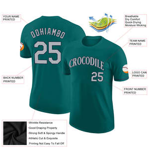 Maillot de baseball vert personnalisé par sublimation, vente en gros, chemise d'équipe athlétique, fabricant d'uniformes OEM, vêtements de sport en gros, chemises pour hommes USA - Product Image 2