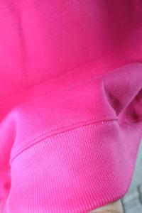 Sudadera Aleta con cuello simulado, 450 GSM, nombre personalizado, bordado con apliques, corte holgado, 100% algodón, felpa francesa. - Product Image 1