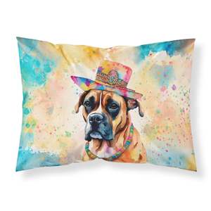 ปลอกหมอนสำหรับตกแต่งลายฮิปปี้ดอว์บ็อกเซอร์น้ำหนักเบาและนุ่มมากดูแลง่ายขนาดมาตรฐาน - Product Image 1