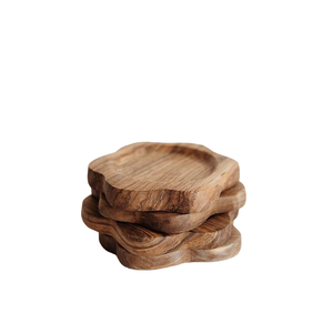 Handcrafted Design New Style Wood Tea Coaster Wood Tableware Manufacturer'<b>s</b> Direct Wholesale Price From India - Product Image 2