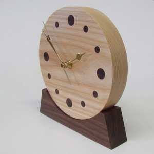 Reloj de Pared de Madera de Nogal y Roble de Primera Calidad, Reloj de Madera Decorativo Grande, Minimalista y Silencioso para Sala de Estar - Product Image 2