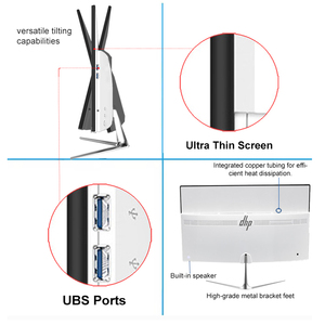 PC Todo en Uno para Negocios, Core i3, 4GB RAM, 128GB SSD, Pantalla de 23.8 Pulgadas 1080P, Computadora de Escritorio AIO - Product Image 3