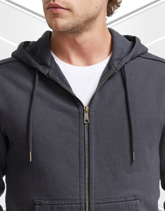 Men’s Casual Hoodies <b>Zip</b> <b>Up</b> <b>Jacket</b>, Soft Long Sleeve Sweatshirt for Winter, Travel, Fitness and Relaxed Daily Wear - Product Image 4