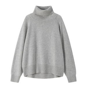 Cashmere <b>Turtleneck</b> <b>Sweater</b>, Soft Warm High Neck Knit Pullover <b>for</b> <b>Men</b> and Women, Premium Winter Cashmere Knitwear <b>for</b> Wholesale - Product Image 4