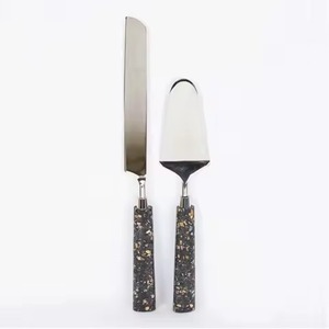 Ensemble de présentation de gâteaux en acier inoxydable, serveur de desserts de luxe pour hôtels et restaurants - Product Image 1