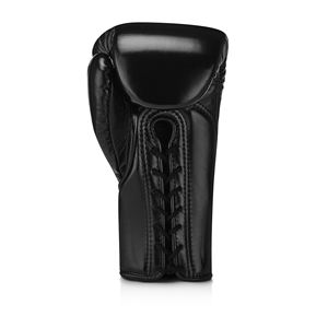 Gants de boxe MMA en cuir PU avec logo personnalisé imprimé, sangle de poignet réglable pour l'entraînement professionnel et le sparring, vente en gros - Product Image 2