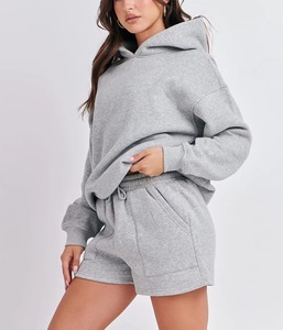 Conjunto de Camiseta y Pantalones Cortos de Verano para Mujer, Formal, con Botones de Encaje para Logotipo, 100% Algodón Grueso, Personalizado, para Bebé - Product Image 4