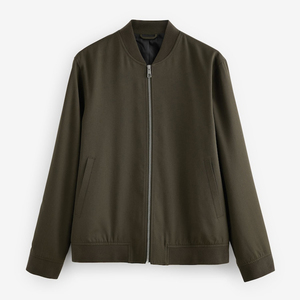 Hot Sale Bomber <b>Jacket</b> For <b>Men</b> <b>Lightweight</b> Long Sleeve Zipper Up Warm Winter Casual Wear <b>Men</b> <b>Jackets</b> - Product Image 1