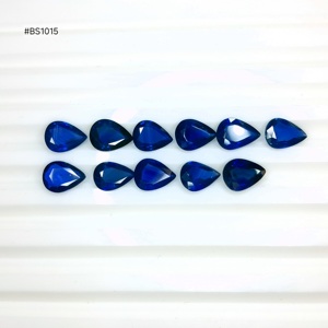 Saphir bleu Kanchana de haute qualité, forme poire, lot de 11 pierres, 11,06 ct, pierres précieuses chauffées, pièces assorties pour bijoux personnalisés - Product Image 3