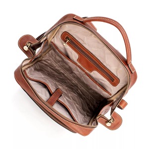 High Quality Genuine <b>Leather</b> <b>Men's</b> Office <b>Backpacks</b> Premium Laptop Outdoor Stylish Cowhide Brown School Bags Custom Logo Travel - Product Image 4
