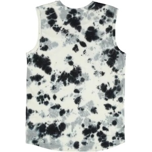 Women <b>Cloud</b> Splash Tie Dye Muscle Tank Top O-<b>Neck</b> Sleeveless Casual Summer Vest Multicolor Quick Dry Front Logo Wholesale - Product Image 4