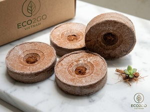 Bloques de Tierra para Plántulas de Coco Natural Ecológicos Rize JENNY, Biodegradables, para Cultivo Hidropónico y de Jardín - Product Image 2