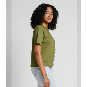 Next Level Apparel Unisex Blank <b>T</b>-<b>Shirt</b> <b>olive</b> <b>green</b> Bulk Custom Printing USA Sustainable <b>T</b>-<b>Shirt</b> 100% Organic Cotton Custom Tee - Product Image 3