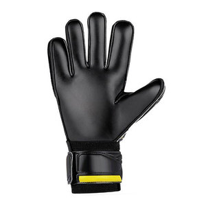 Premium Quality Full Finger PU <b>Leather</b> Customizable Logo Design Goalkeeper <b>Football</b> Gaelic Gloves with Genuine Latex Palm Unisex - Product Image 3