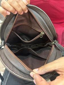 Nuevo bolso de cantimplora de cuero de piel de vaca con herramientas de estilo occidental, bolso de mano de forma redonda, bolso de hombro de cuero con herramientas para mujer - Product Image 6