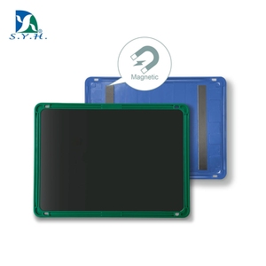 Pizarra Magnética Portátil de Borrado en Seco con Superficie de Escritura de Doble Cara y Marco de Plástico - Product Image 3