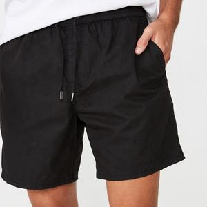 Short de compression à cordon de serrage décontracté pour hommes, prix de gros, logo personnalisé imprimé, motif solide en nylon et polyester - Product Image 4