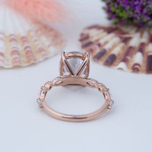 925 <b>Silver</b> Moissanite Oval Cut Prong <b>Solitaire</b> <b>Ring</b> White Gold Plated for Certified Elegant Engagement Wedding Jewelry Gift for - Product Image 4