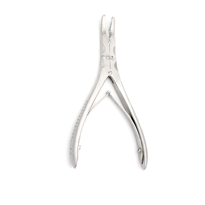 Pinza para Huesos Beyer de Doble Acción Articulada 15 Grados 3mm 18cm, Instrumento Quirúrgico de Acero Inoxidable para Extracción Precisa de Huesos - Product Image 3
