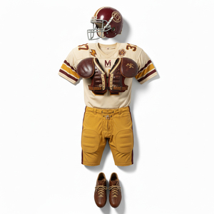 Uniforme de Fútbol Americano Personalizado con Diseño de Equipo, Jersey Sublimado, Paneles Laterales de Spandex Elástico en Cuatro Direcciones, Tela Resistente - Product Image 4