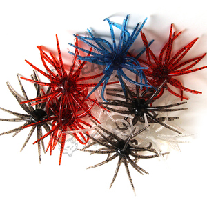 Nuova Esche <span class=keywords><strong>Artificiali</strong></span> Galleggianti in Silicone a Forma di Riccio Marino da 9,5g per la Pesca di Spigole, Trote, in Acqua Salata e Dolce - Product Image 5
