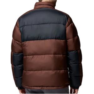 Vestes d'hiver pour hommes, vêtements chauds pour hommes, vestes décontractées, manteaux à bulles zippés de grande taille avec logo personnalisé pour hommes, noir à la mode, veste Puffer - Product Image 4