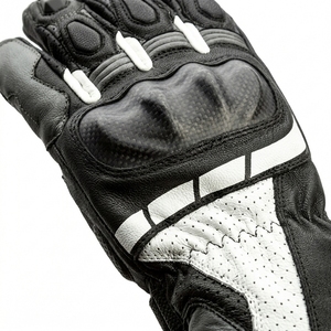Guantes de Motociclismo de Cuero Personalizados para Invierno, con Protección Completa para los Dedos y Agarre Antideslizante, Unisex - Product Image 6