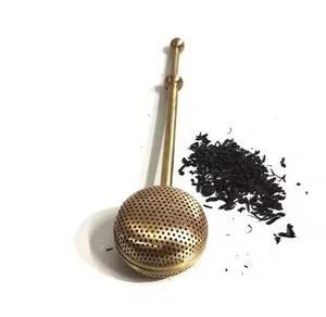 Premium Brass Tea & <b>Coffee</b> Mesh Strainer Durable Handcrafted <b>Filter</b> for <b>Coffee</b> Herbal Flatware & Drink Tea <b>Coffee</b> Powder - Product Image 1