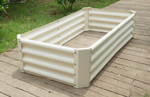 Wholesale Raised Garden Bed Galvanized Steel Garden Outdoor Items Flower Pot Furnitures Flower Vegetable <b>Ornaments</b> <b>Plant</b> OEM ODM - Product Image 4