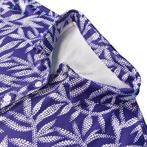 Camisetas de polo de golf de manga corta de secado rápido para mujer OEM, Impresión de logotipo personalizado, sublimación, estilo deportivo, seda tejida - Product Image 4