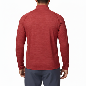 Men Slim Fit Solid Quarter Zip Long Sleeve <b>Compression</b> Muscle T-<b>shirt</b> Quick Dry Stand Collar Active Running Top Soft Workout Gym - Product Image 5