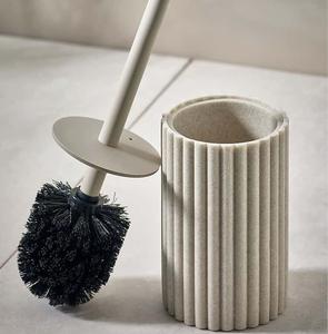 Support de brosse WC en marbre travertin naturel de qualité supérieure, accessoire de salle de bain moderne en pierre pour la décoration de maisons et d'hôtels de luxe - Product Image 4