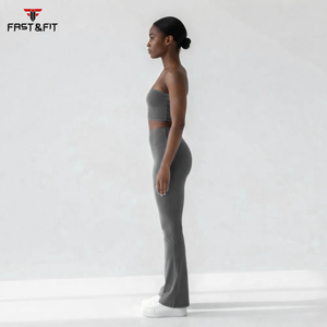 New Design Custom Made Your Own Design High Quality Light <b>Weight</b> Professional <b>Women</b> Yoga <b>Set</b> - Product Image 3