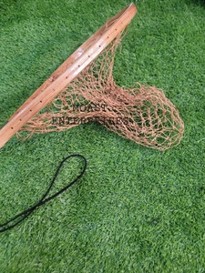 Wholesale Custom High Quality Wooden <b>Fly</b> Fishing Trout Landing <b>Net</b> Rubber Mesh Lightweight High Elastic Hanging Hook Nylon <b>Net</b> - Product Image 4