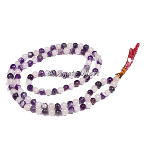 108 perle fantaisie jaspe Jap Mala sculpté prière hindoue perles de pierres précieuses pour la décoration de la maison dans le Style Feng Shui - Product Image 6