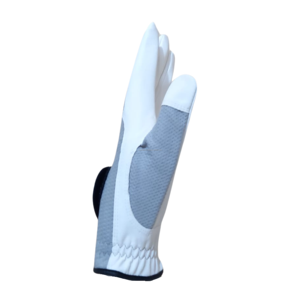 Gants de golf en cuir véritable, combinaison de doigts complets, gris, gants de sport personnalisés en peau de mouton, haute qualité, premium - Product Image 2