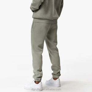 Conjunto de Sudadera con Capucha y Pantalones de Chándal de Invierno Personalizados para Hombre, Tallas Grandes, 500 GSM, Forro Polar Grueso y Pesado, Oversize - Product Image 5