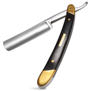 <b>Barber</b> Stainless Steel Shaving Razors with Removable <b>Blade</b> Paper Coated Handle for Hair Face Body and Bikini Salon Use - Product Image 6