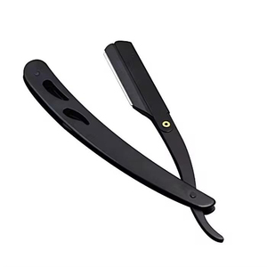 New Arrival Shave Edge Stainless Steel Straight <b>Razor</b> Face & Body Shaving Folding Knife <b>Mens</b> Barber <b>Razor</b> - Product Image 1