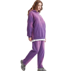 เสื้อฮู้ดซักได้กรด500แกรมสำหรับผู้ชายเสื้อปักลายกราฟิกสำหรับเสื้อครอปพิมพ์ลาย3D ฤดูหนาว - Product Image 4