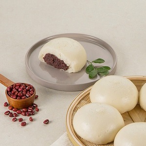 [MILWON] Panecillo Coreano al Vapor de Trigo de 500g con Relleno de Frijol Rojo para Aperitivos Coreanos y Productos de Panadería para Venta al por Menor - Product Image 2