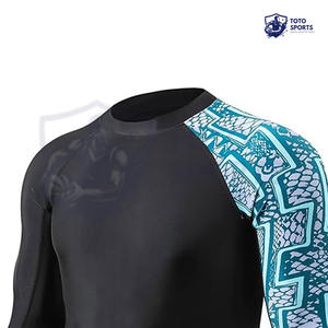 เสื้อกีฬาบีบอัดเพิ่มประสิทธิภาพ ผู้จัดจำหน่ายชั้นนำ ขายดี ระบายอากาศได้ดี กระชับสบาย เหมาะสำหรับออกกำลังกาย เสื้อรัดกล้ามเนื้อสำหรับผู้ชาย - Product Image 4