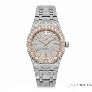 Reloj de Lujo con Diamantes de Moissanita y Aleación de Cuarzo para Hombre y Mujer, Estilo Hip Hop, Brillante, de Diseño Premium - Product Image 2