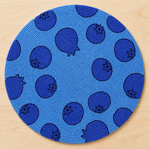 Napperons de table brodés de perles de rocaille par un créateur de mode, faits main, décoratifs, pour la décoration intérieure, cadeaux - Product Image 1