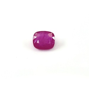 Natural Untreated Mozambique Ruby <b>Cushion</b> 7.20cts , Natural Loose Faceted Ruby Gemstone For Jewelry Making Ready To Use - Product Image 1